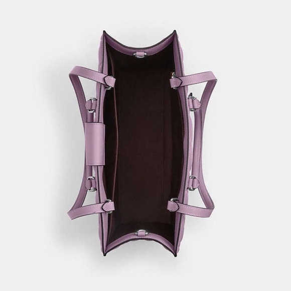 NWT Coach Maggie Large Tote Bag In Signature Leather CY672🦋 - Picture 7 of 10